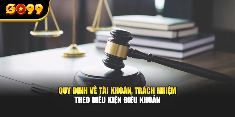 Quy định về tài khoản, trách nhiệm theo điều kiện điều khoản